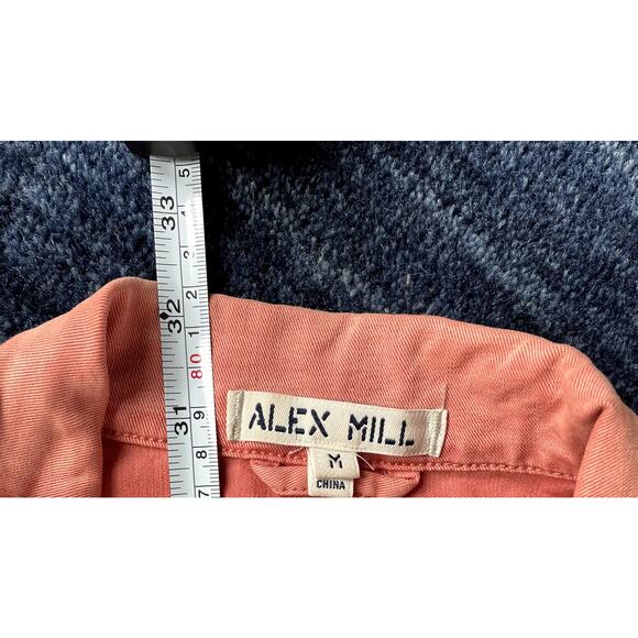 Alex Mill Persimmon Orange Pink Utility Jumpsuit - Women's Medium250 - Picture 5 of 6